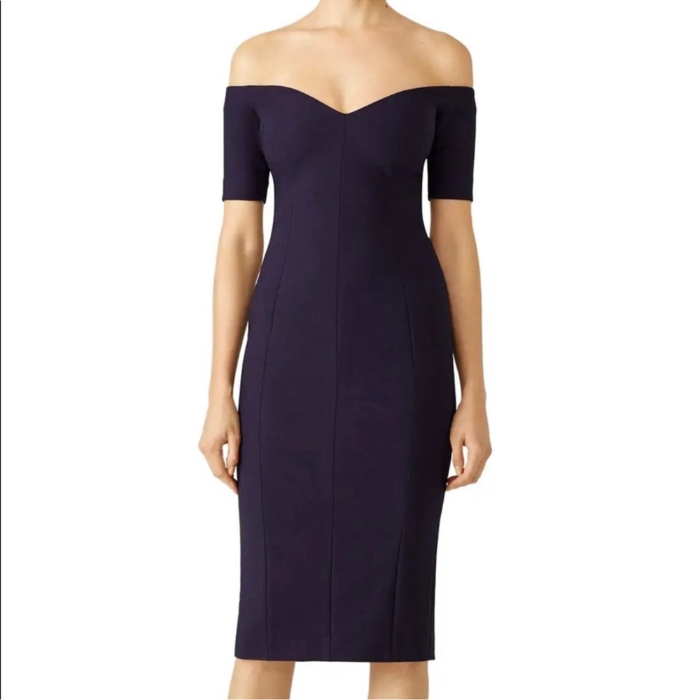 Cinq a Sept Navy Birch Dress